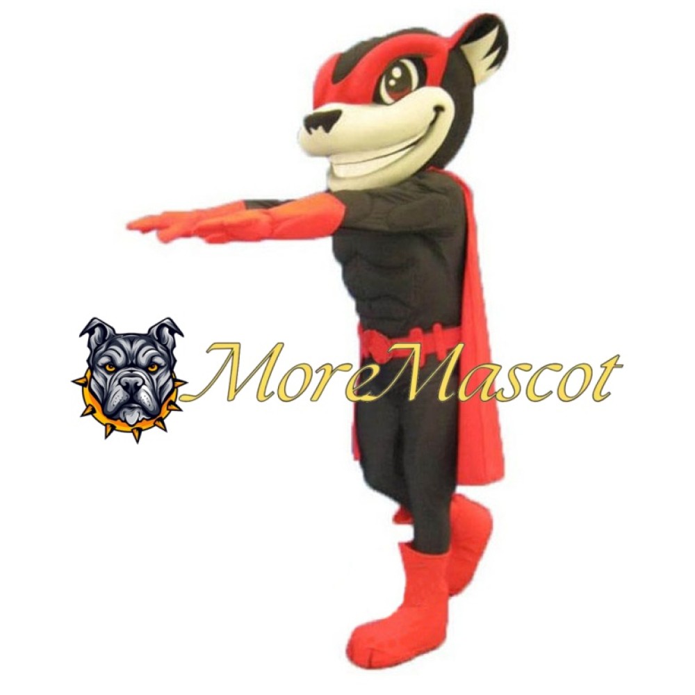 Superman Hedgehog Mascot Costume