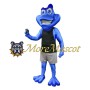 Blue Frog Lightweight Mascot Costume