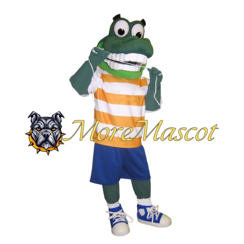 Crocodile Boy Mascot Costume