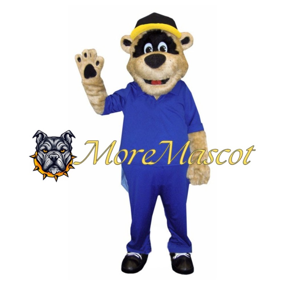 Employee Brown Bear Mascot Costume
