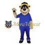 Employee Brown Bear Mascot Costume