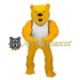Power Yellow Bear Mascot Costume