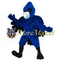 Fierce Blue Hawk Mascot Costume