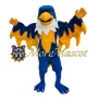 Blue & Yellow Eagle Mascot Costume
