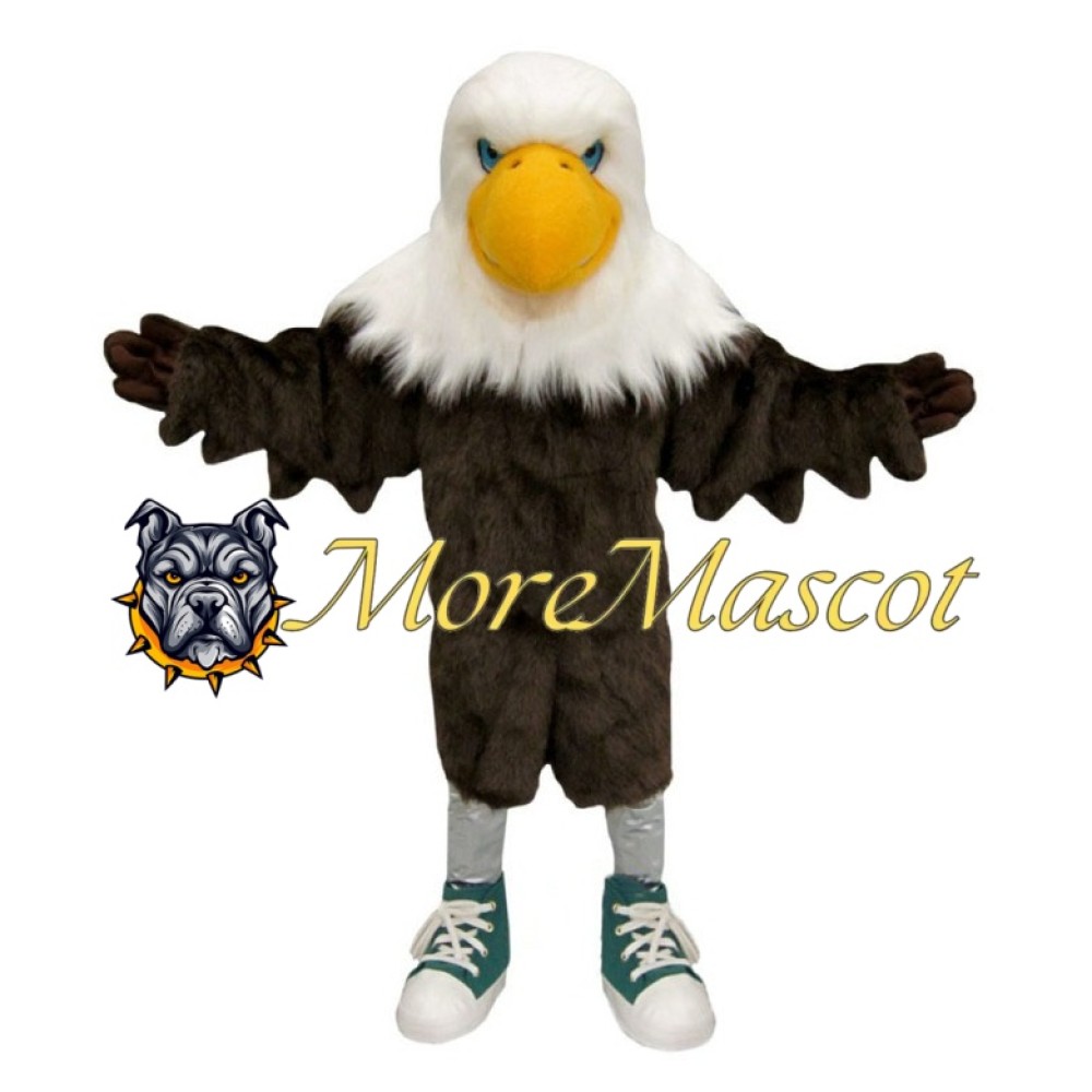 Superb Adult Eagle Mascot Costume