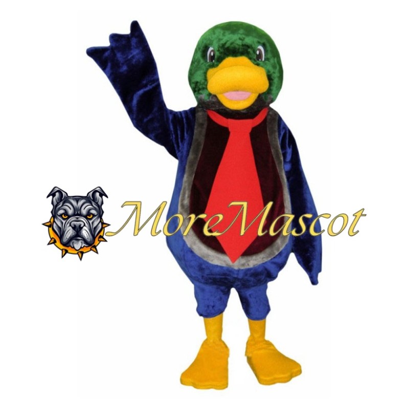 Blue Mallard Mascot Costume