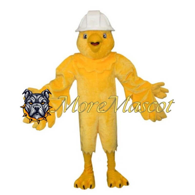 Architect Chicken Mascot Costume