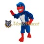 Super Blue Eagle Mascot Costume