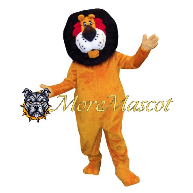 Glasses Lion Mascot Costume