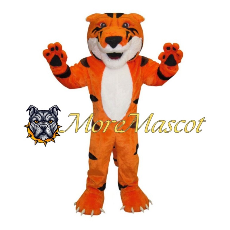 Soft Tiger Adult Mascot Costume