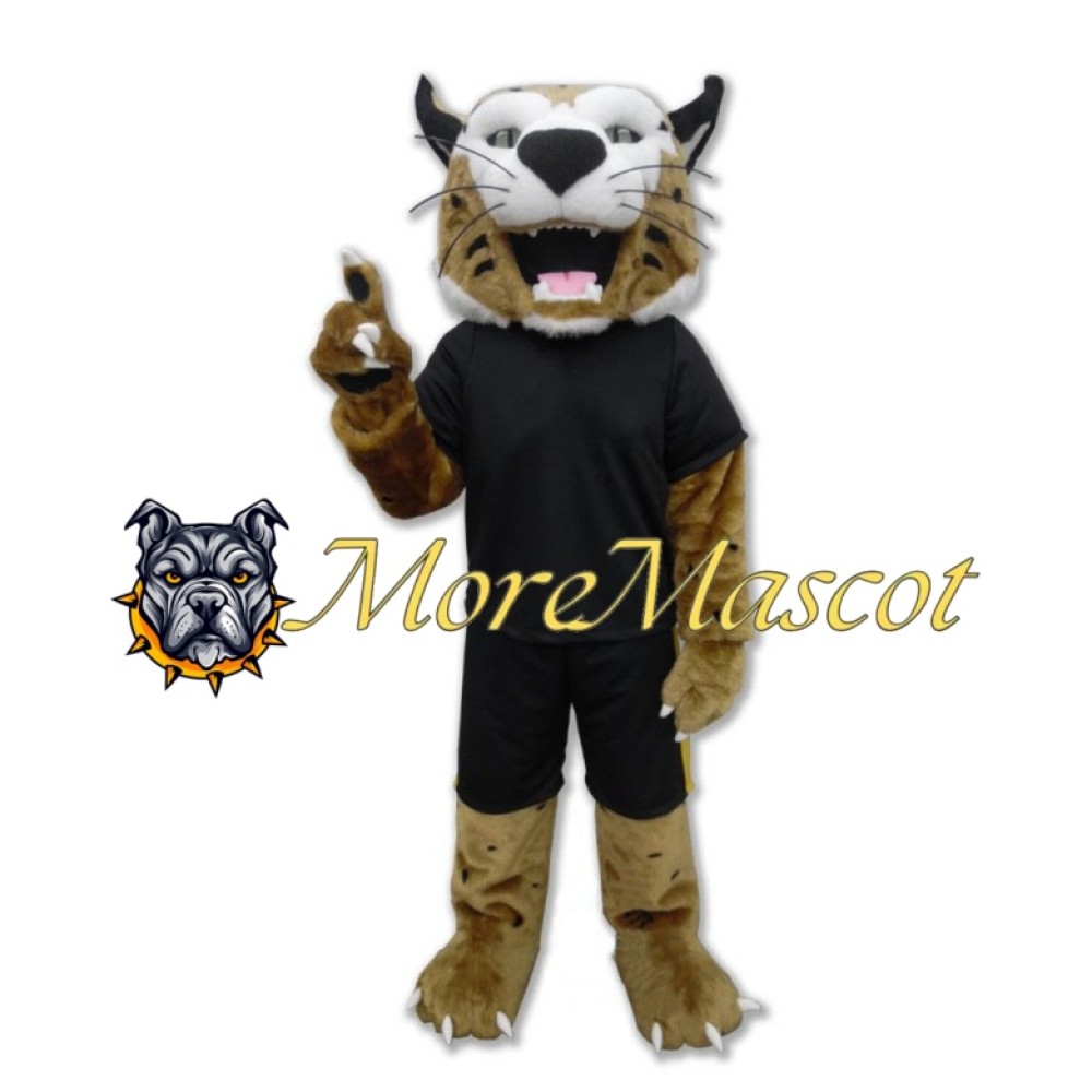 School Team Leopard Mascot Costume