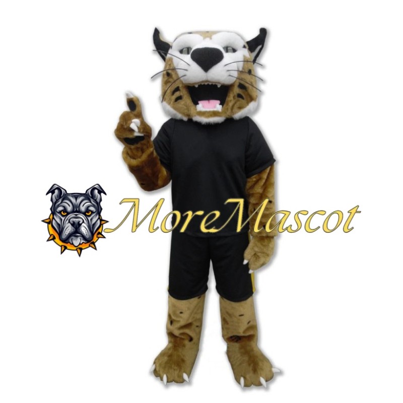 School Team Leopard Mascot Costume