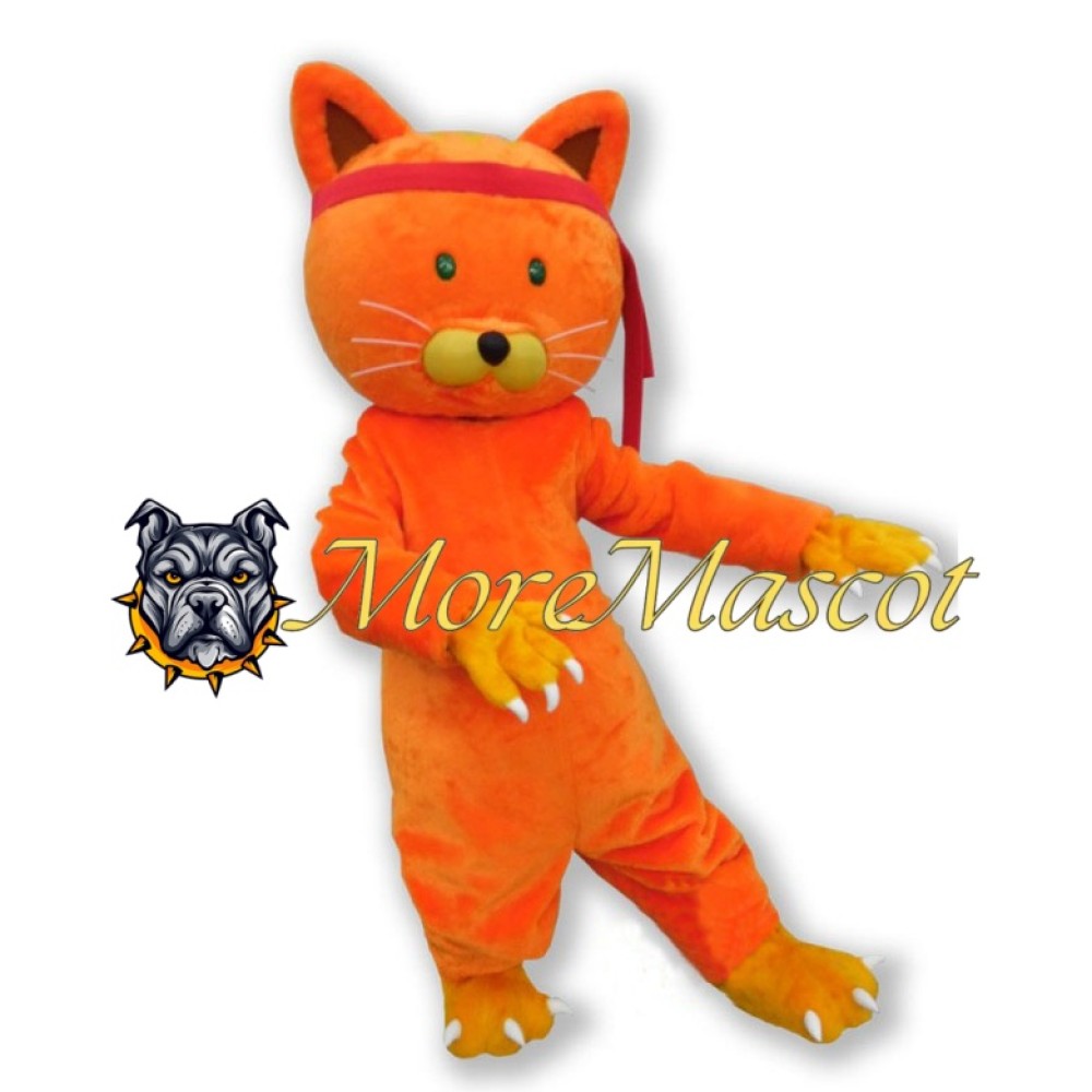 Ginger Cat Mascot Costume