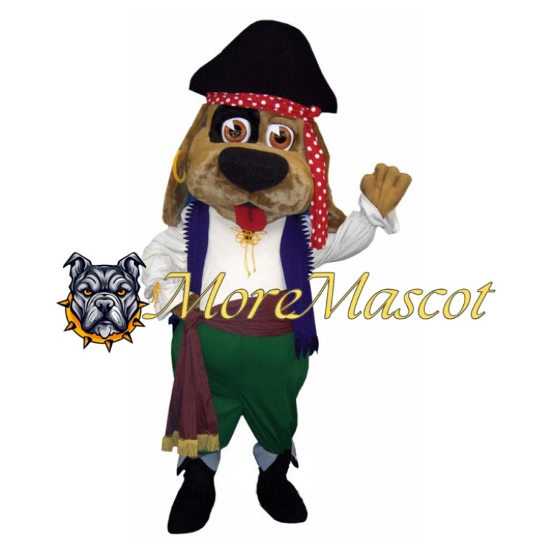 Pirate Dog Mascot Costume