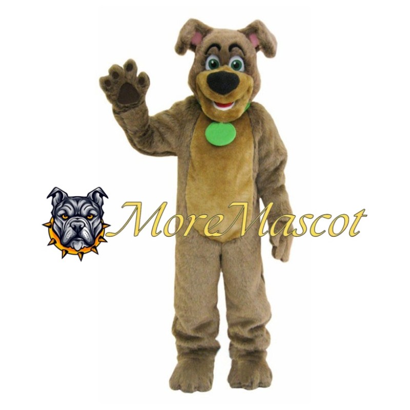 Superb Brown Dog Mascot Costume