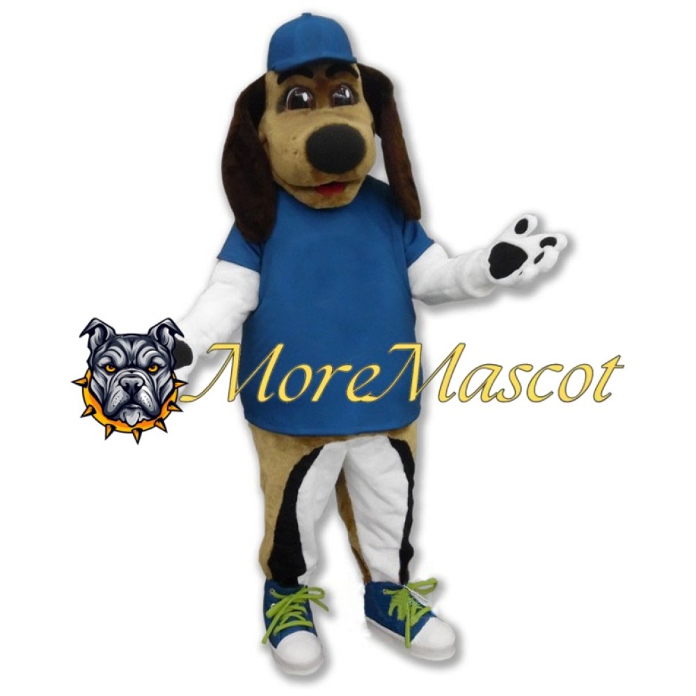 Sport Brown Dog Mascot Costume