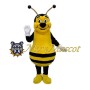 Happy Little Bee Mascot Costume