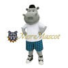 Lightweight Hippo Mascot Costume