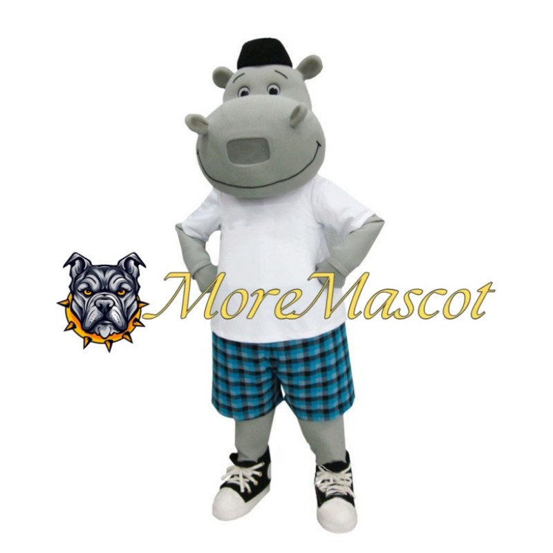 Lightweight Hippo Mascot Costume