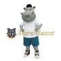 Lightweight Hippo Mascot Costume