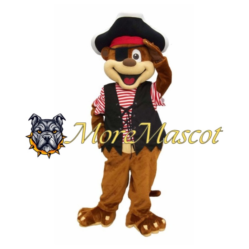 Pirate Squirrel Mascot Costume