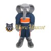 Power Sport Elephant Mascot Costume