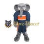 Power Sport Elephant Mascot Costume