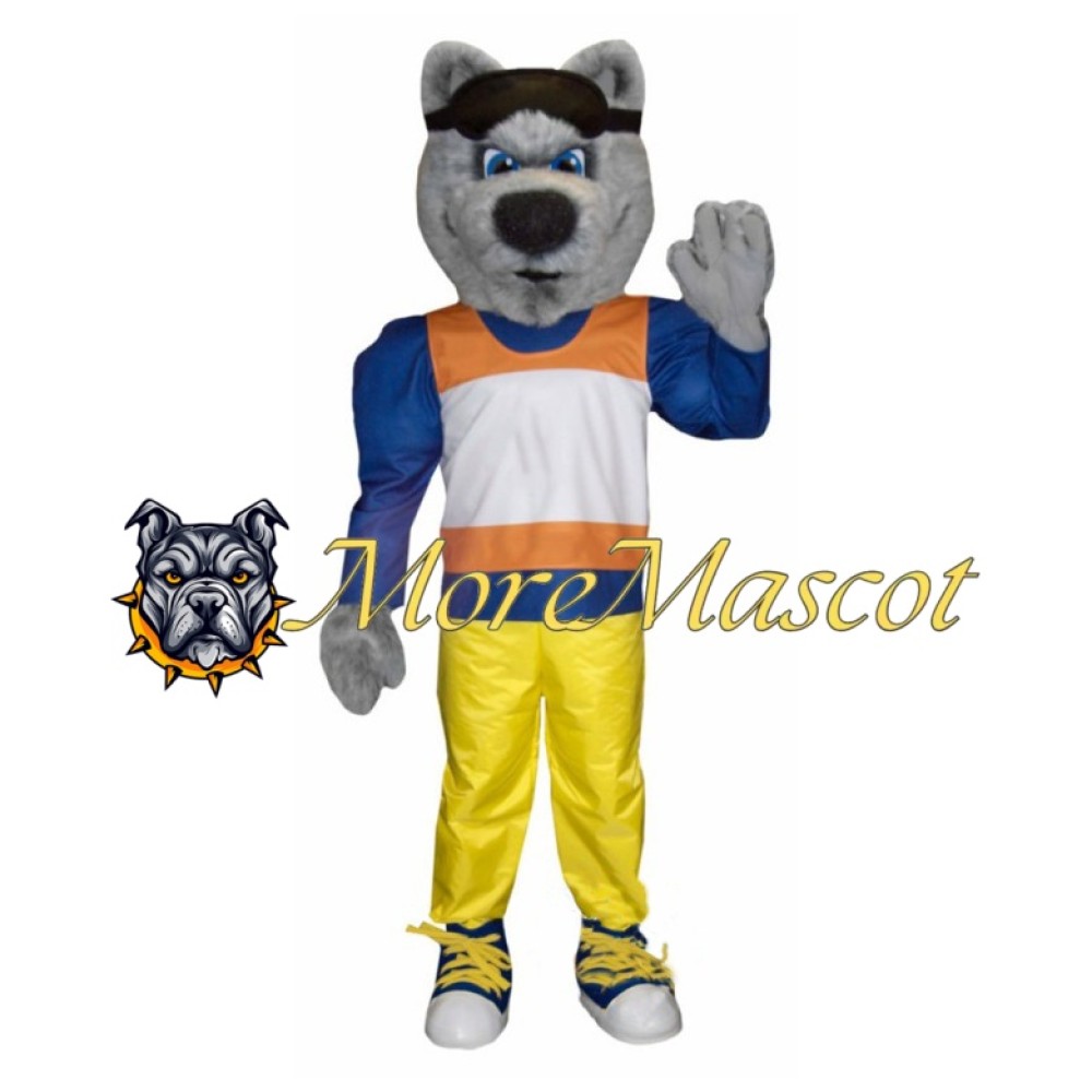 Coach Greyhound Mascot Costume