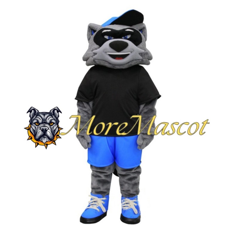 Sport Raccoon Mascot Costume