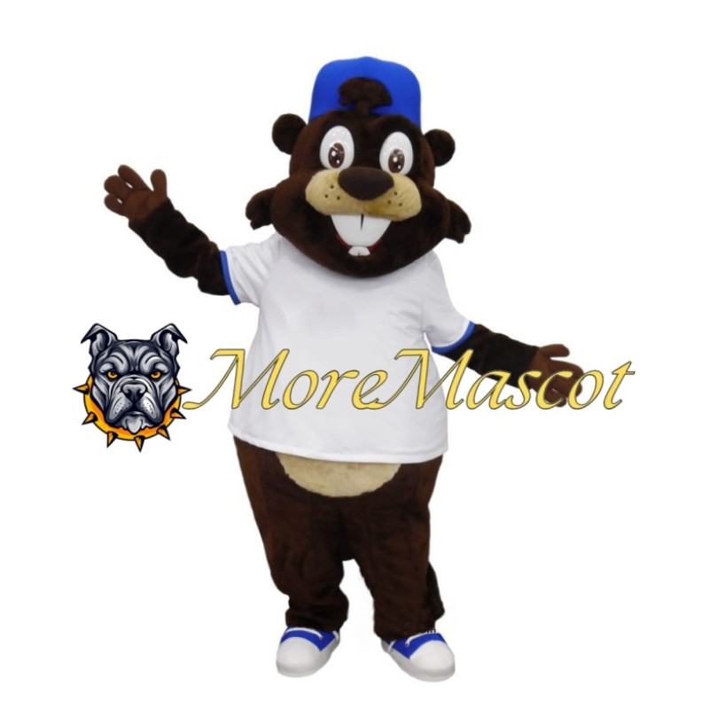 Sports Beaver Mascot Costume
