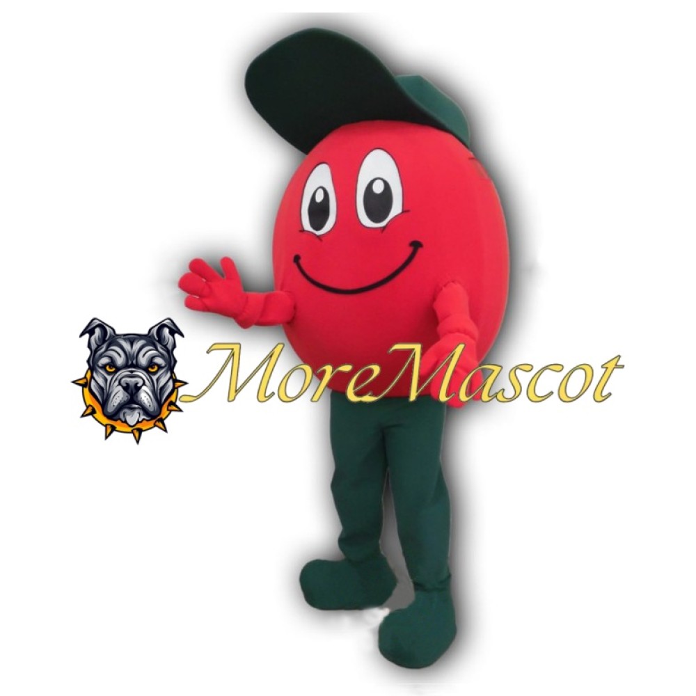 Red Egg Mascot Costume