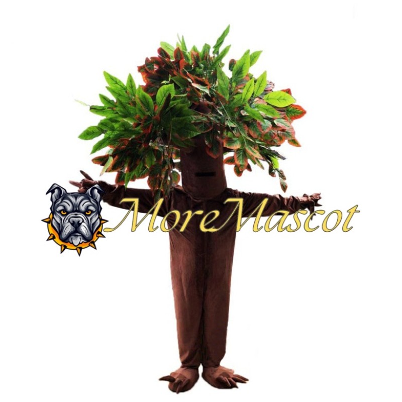 Green Tree Mascot Costume
