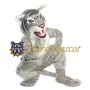Superb Gray Tiger Mascot Costume