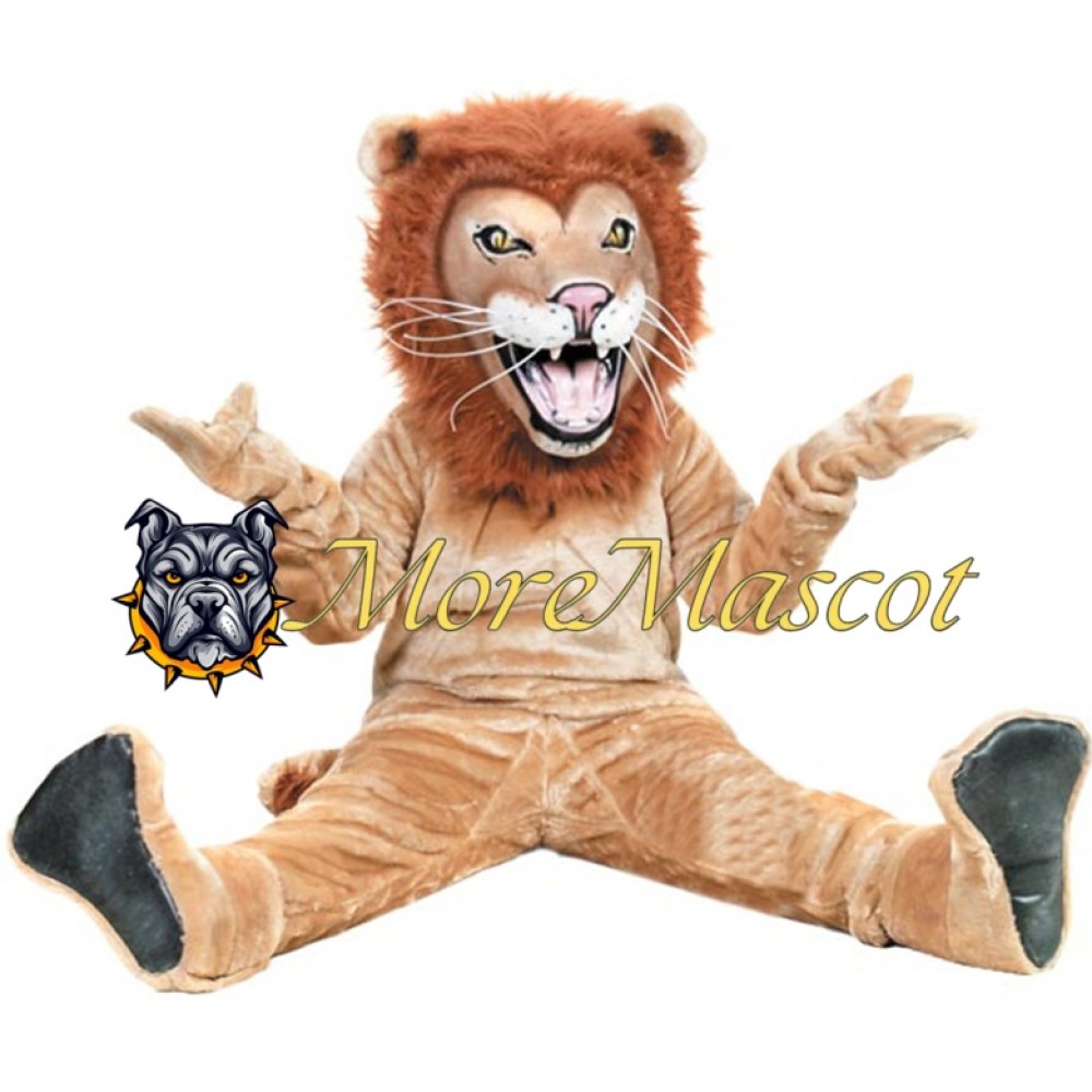 Wild Lion Mascot Costume