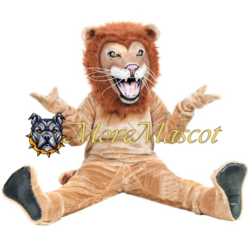 Wild Lion Mascot Costume