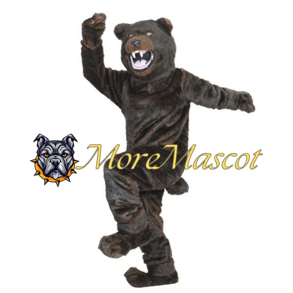 Wild Black Bear Mascot Costume