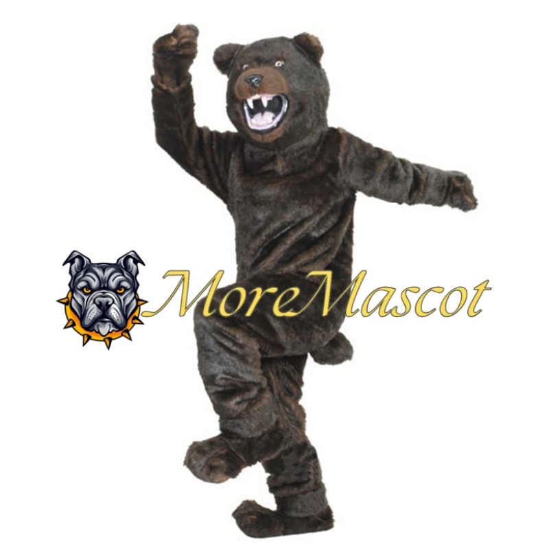 Wild Black Bear Mascot Costume