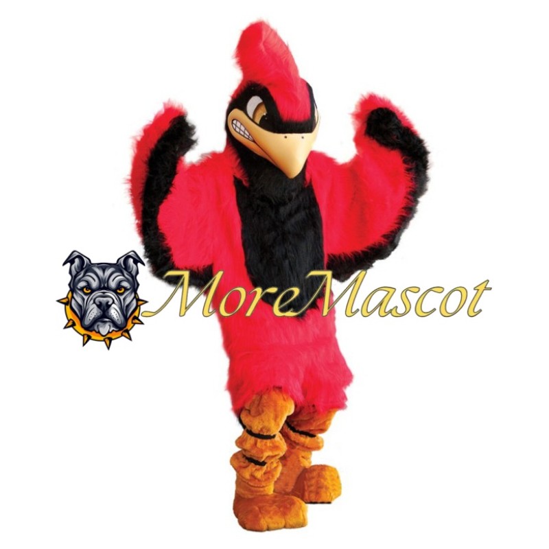Superb Plush Falcon Mascot Costume