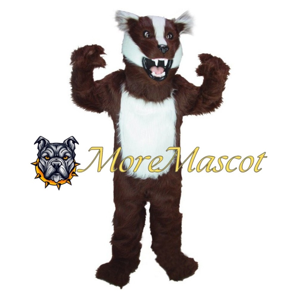 Fierce Badger Mascot Costume