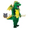 Superb Green Dragon Mascot Costume