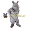 Serious Rhino Mascot Costume