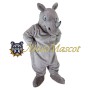 Serious Rhino Mascot Costume