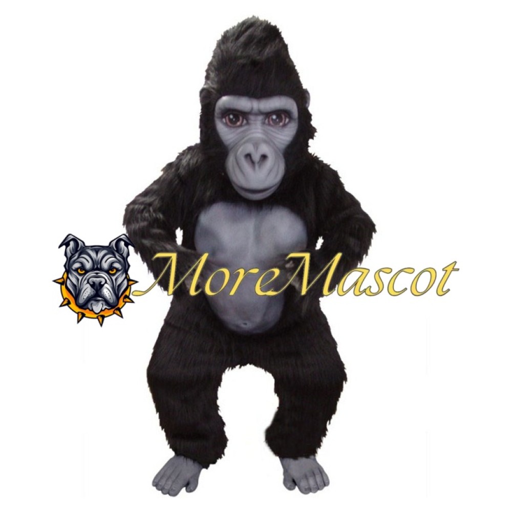 Plush Chimpanzee Mascot Costume
