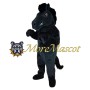 Fierce Black Horse Mascot Costume