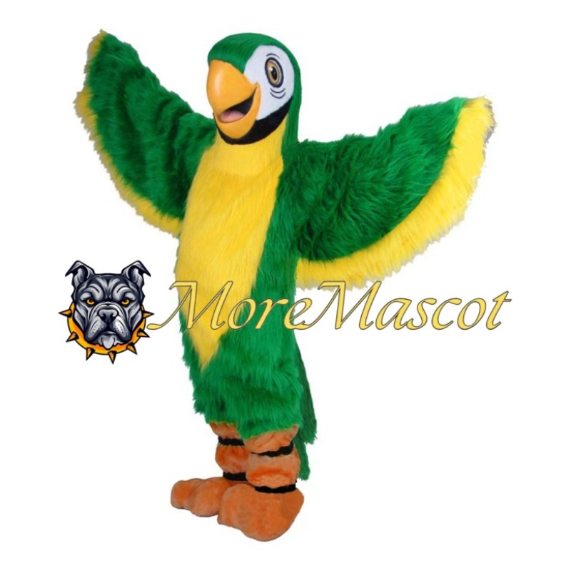 Superb Parrot Mascot Costume