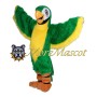 Superb Parrot Mascot Costume
