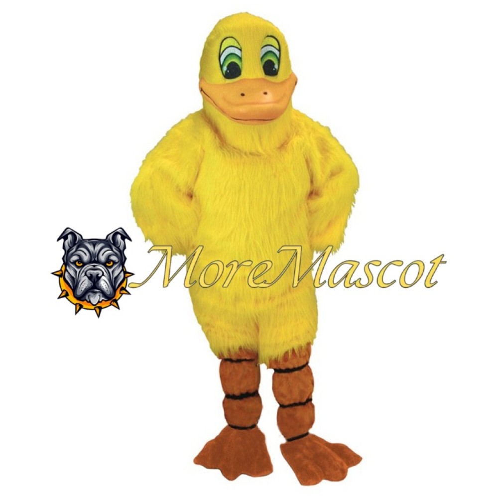 Superb Plush Duck Mascot Costume
