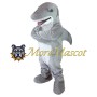 Gray Dolphin Mascot Costume