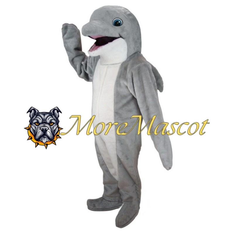 Soft Adult Dolphin Mascot Costume