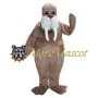 Brown Walrus Mascot Costume